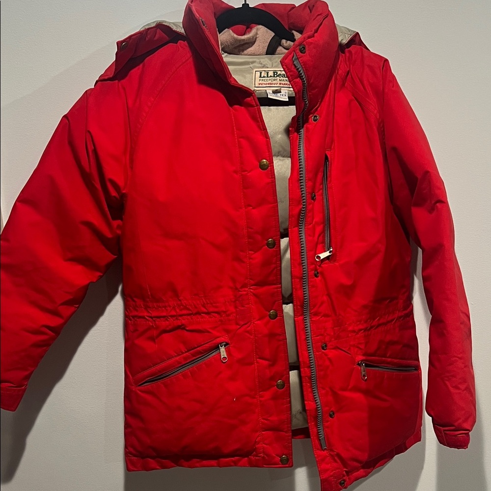 🧥 Vintage LL Bean Penobscot Parka | Women's M | Gore-Tex | EUC - Picture 5 of 16
